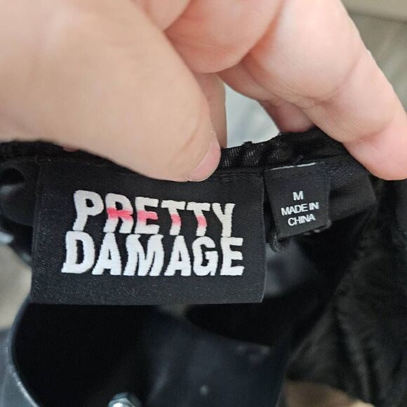 NWT Pretty Damage Crop Top - Picture 5 of 7